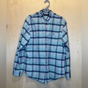 Ralph Lauren Polo Long Sleeve Button Down Shirt Large multicolor pony